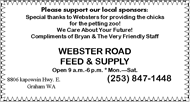 Webster Feed